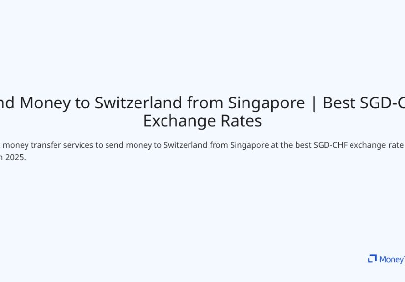 Send Money to Switzerland from Singapore
